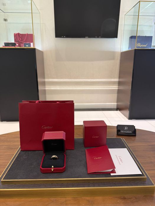 NEW кольцо trinity small model