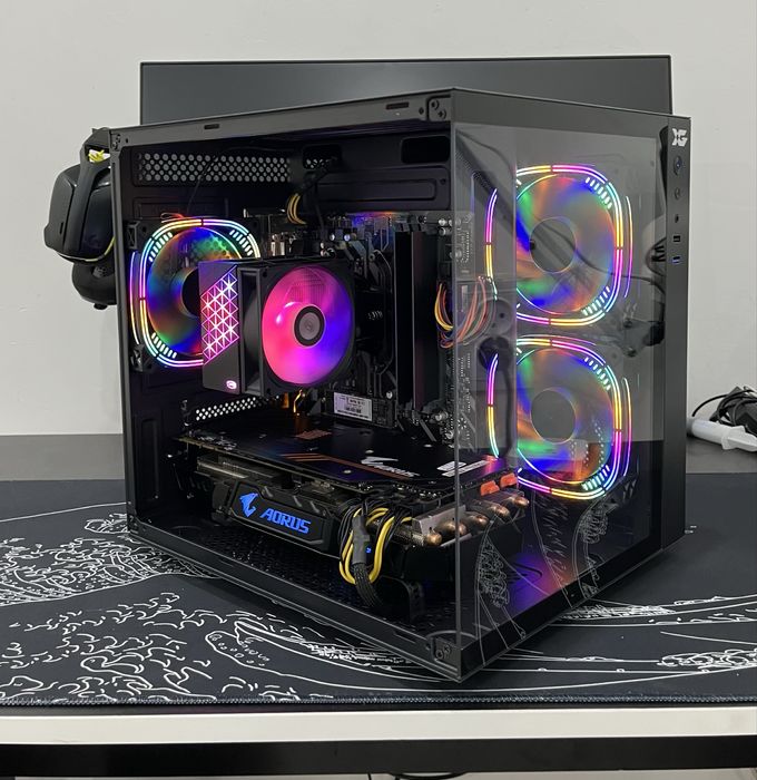 Мощный игравой системный блок компьютер