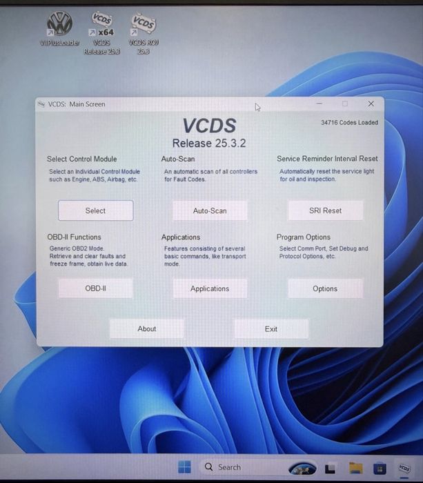 Diagnoza Vcds 25.3.2  stm32f429 cu chip ARM, interpretare erori