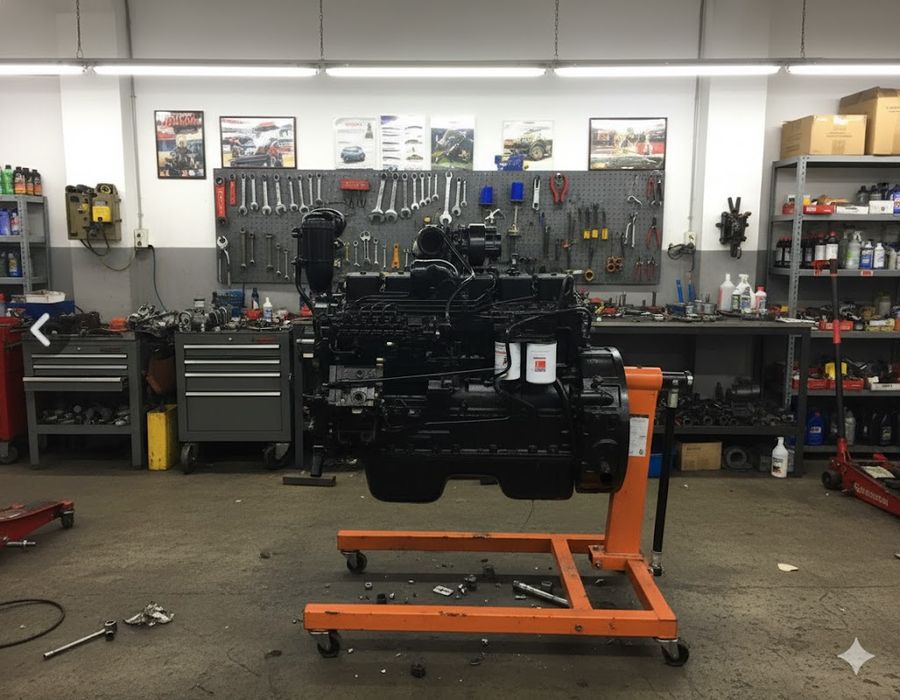 Капитальный ремонт двигателя