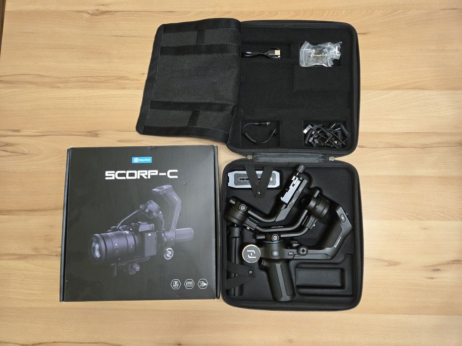 Gimbal stabilizator Feiyutech Scorp C nou+geanta+suport accesori