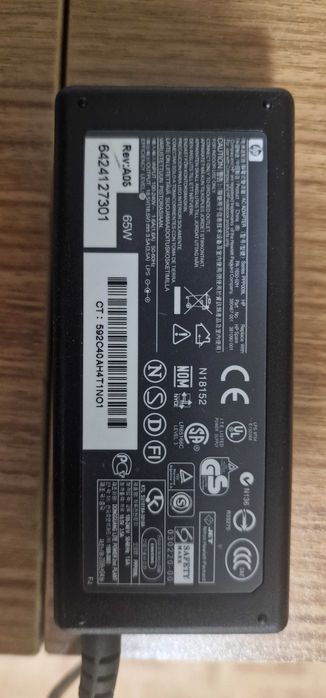 Блоки питания на ноутбуки DELL и HP