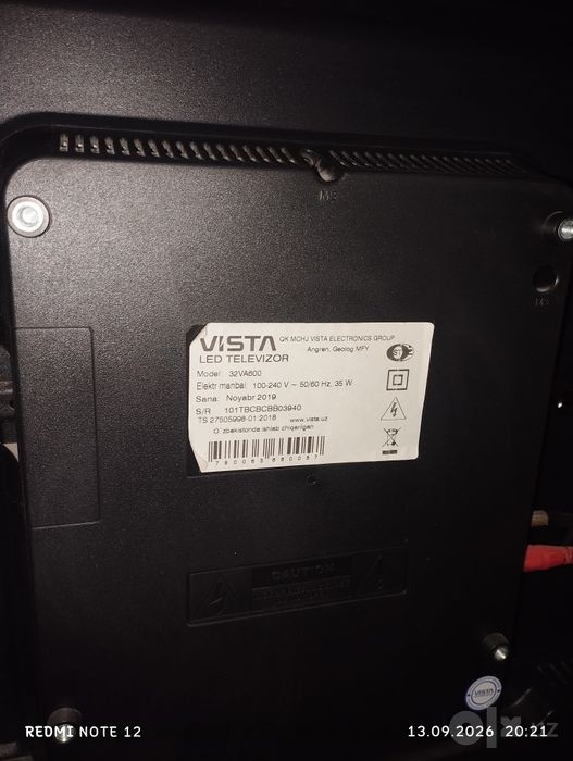 Vista televizor 32