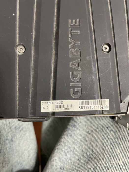 Видеокарта Gigabyte Geforce GTX 1050 WindForce 2gb