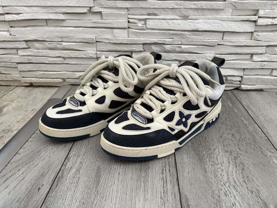 Обувки louis vuitton skate navy blue
