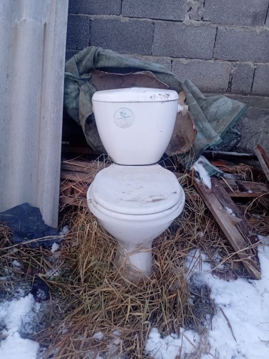 Печи, шкафы, унитаз.