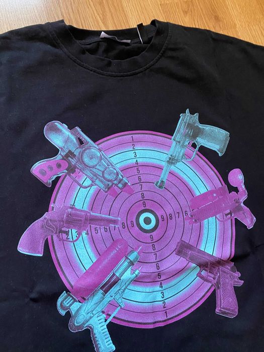 Tricou Bullseye Clothing Water Gun Tee, Black, Streetwear