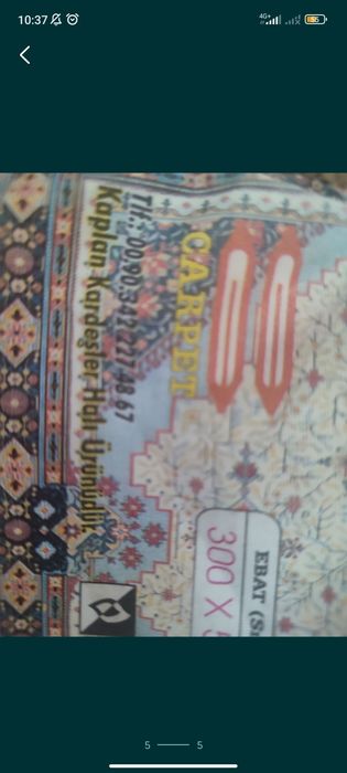 Ковёр Мадонна 3х5