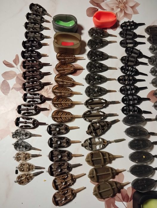 Сет от метод хранилки Твърд Калъф за въдици