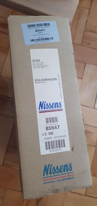ventilator radiator auto nissens 85547 audi a6 s6 A8 s8 passat vw
