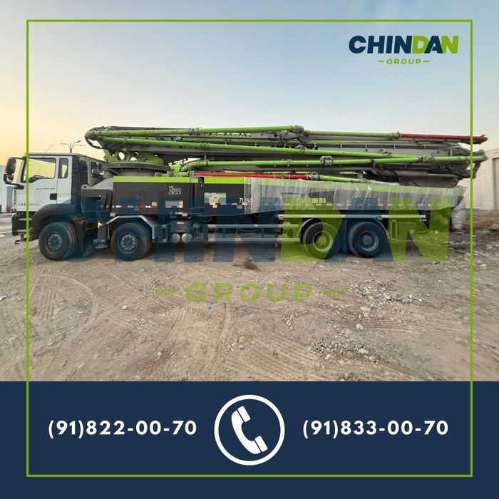 Автобетононасос Zoomlion 62 метр шасси Sitrak в продаже