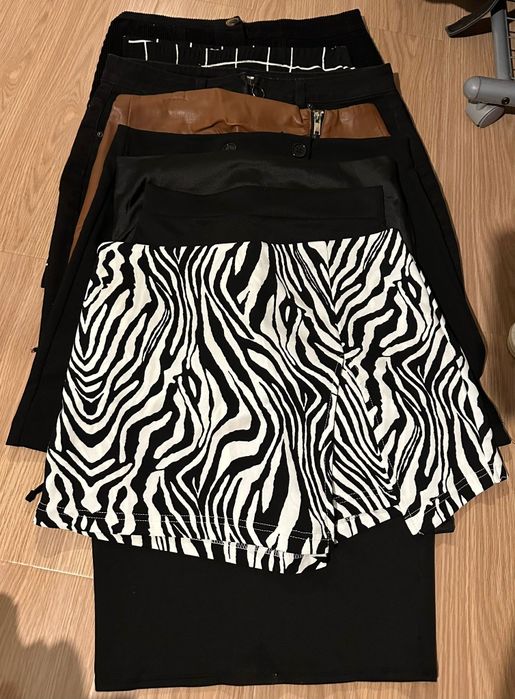 Lot 15 fuste și blugi/pantaloni