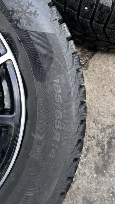 Шины 14 с литыми дисками