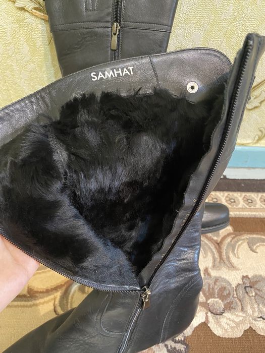 Продам сапоги натуральная кожа
