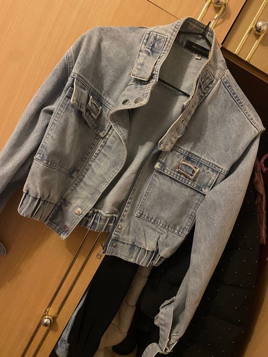 Късо дънково яке