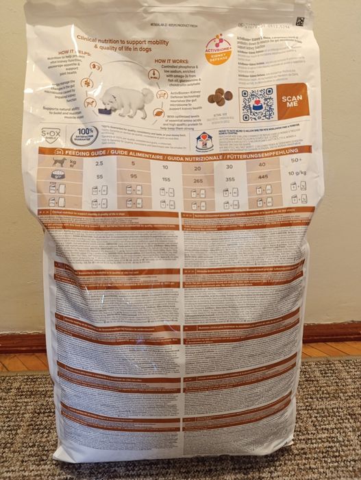 Hills mâncare renală și suport articular