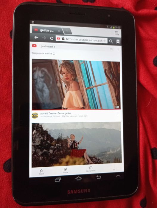 Vând sams tab3 black