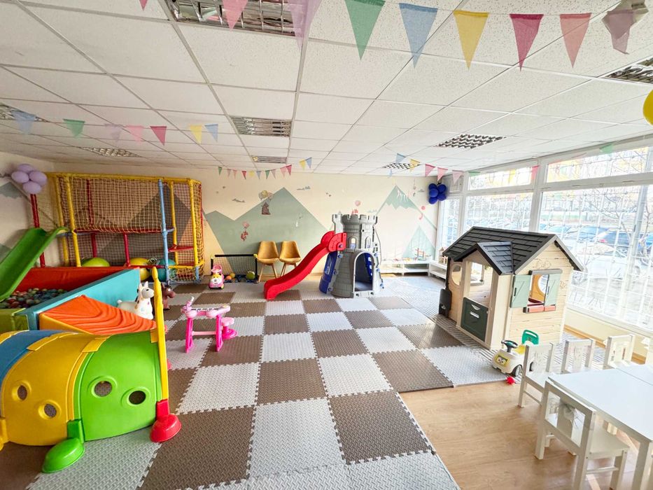 Парти зала с детски кът, детски рождени дни, почасова игра в Младост 4