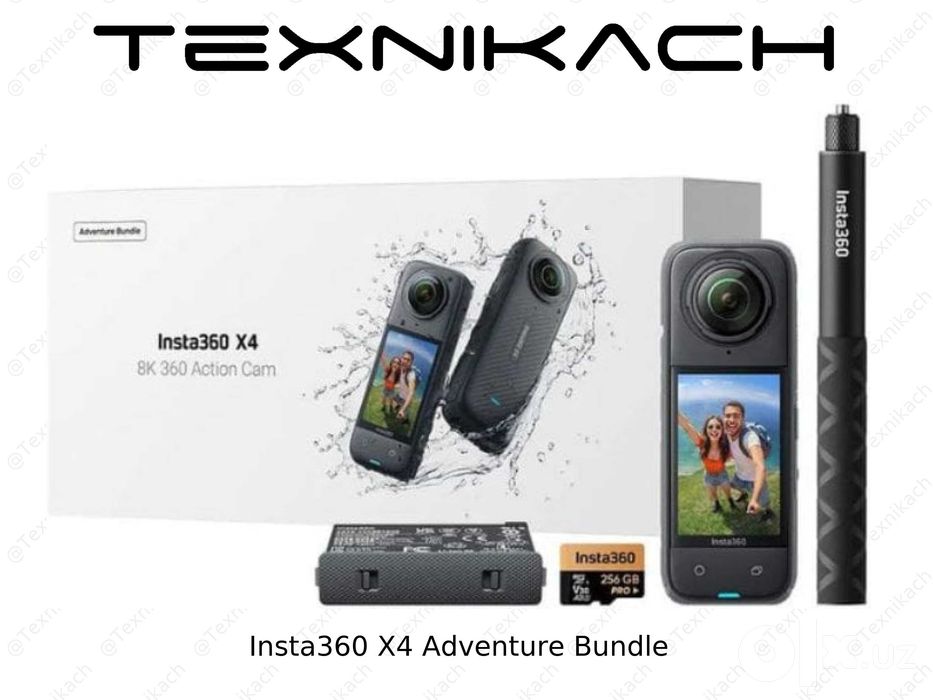 Insta360 X4 Adventure Bundle • Yetkazib berish • Tekshirib to‘lash