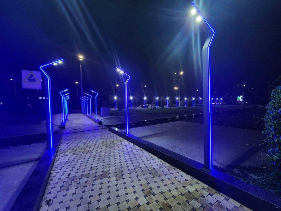 Светильник LED на заказ | Уличные фонари столбы | Ko'cha Chiroqlari