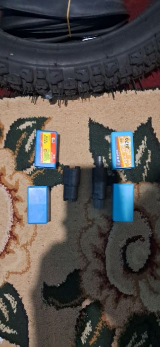 Новые запчасты от мопеда альфа