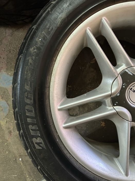 Алуминиеви джанти BORBET 17" с гуми Bridgestone 255/50/17 (за SUV)