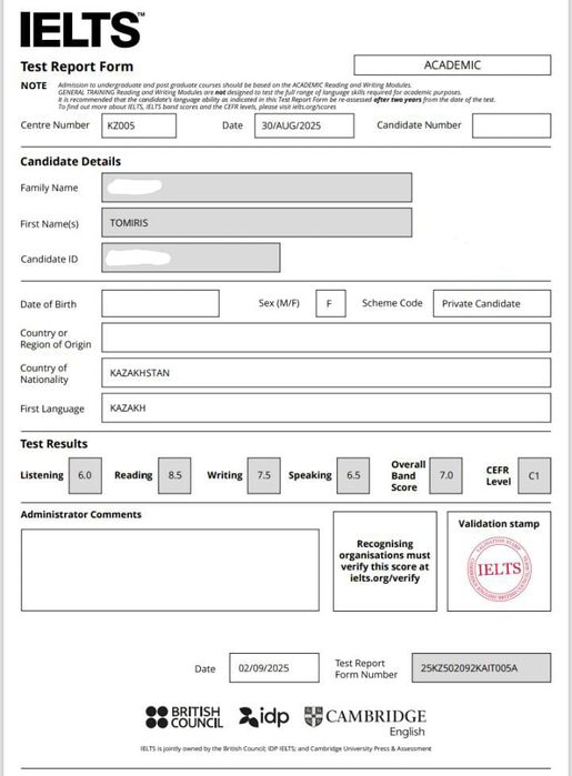 Репетитор по SAT/IELTS
