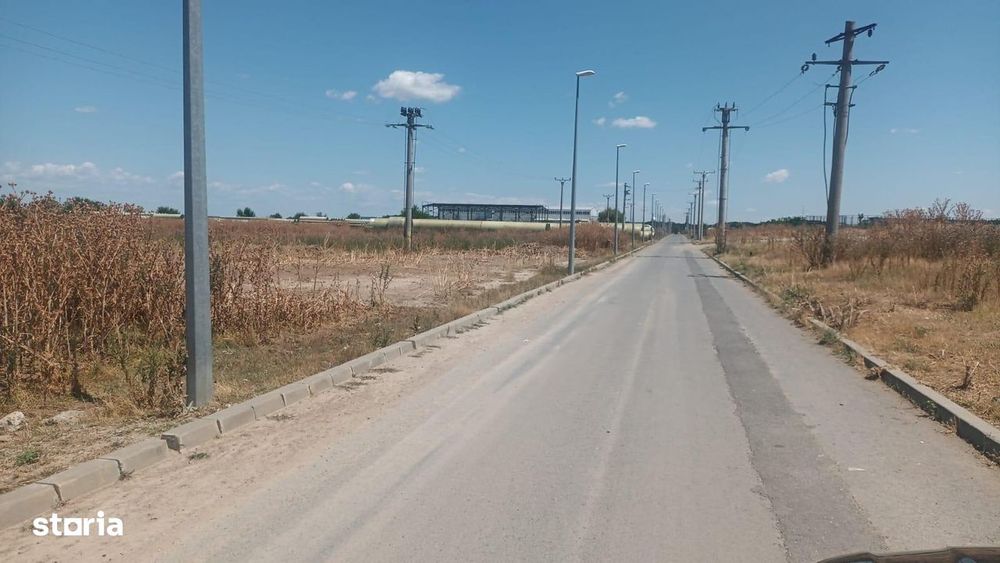 Teren Intravilan Buftea langa Autostrada A0 - ideal hale industriale