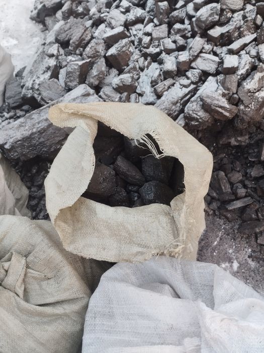 Шубаркольский уголь в  мешке