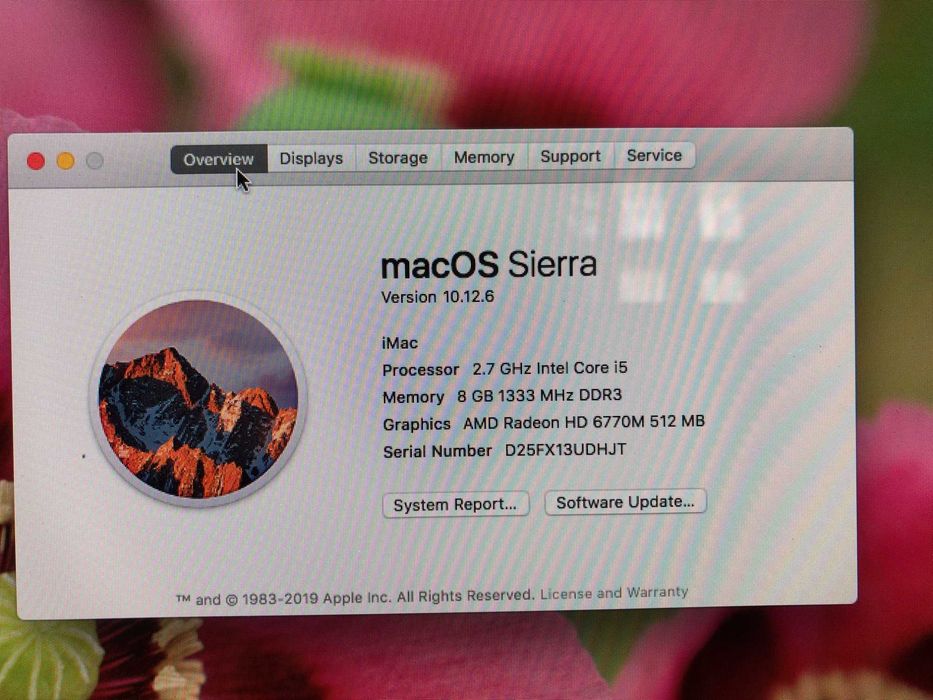 iMac OS Sierra 8GB 21,5” настолен компютър