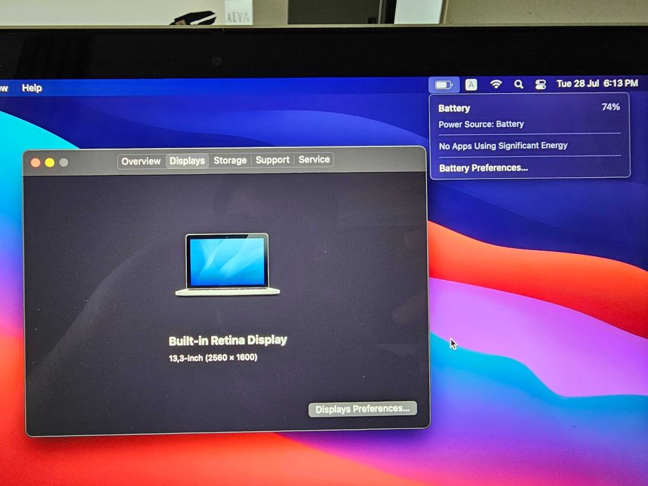 MacBook Pro 13" Retina (Mid 2014) - i5 2.8GHz / 8GB RAM / 512GB SSD / 6ч. батерия / пълен комплект