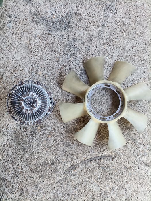 Вентилатор на радиатора+перка за охлаждане+водна помпа за Киа Соренто