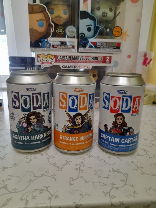 Funko pop Soda marvel