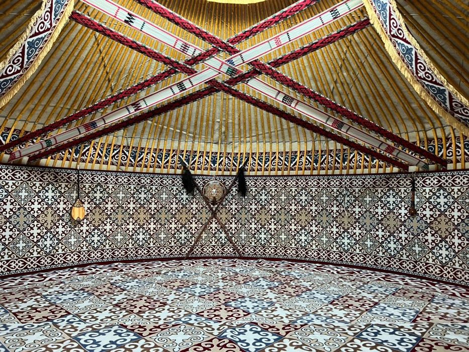 КИІЗ ҮЙГЕ арналған кілемдер. Ковры для ЮРТЫ