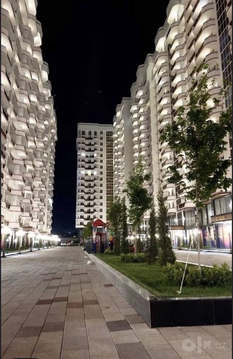 1-комнатная квартира Юнусабад 16, Xon Saroy Orzular, терраса 10 м²