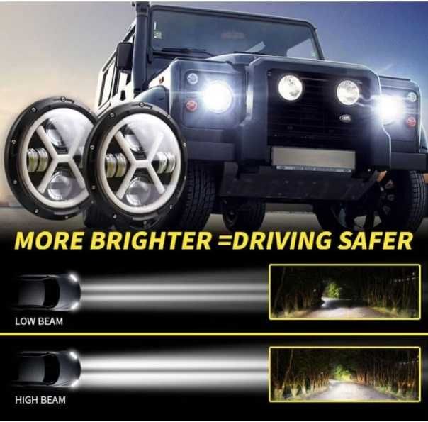 Faruri Nissan Patrol Y60 Samurai Land Cruiser Wrangler Far LED