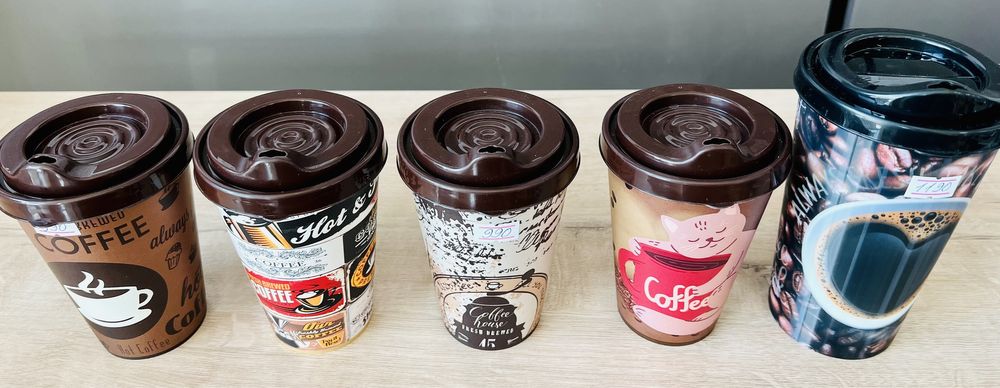 Стаканы пластиковые  350, 500мл