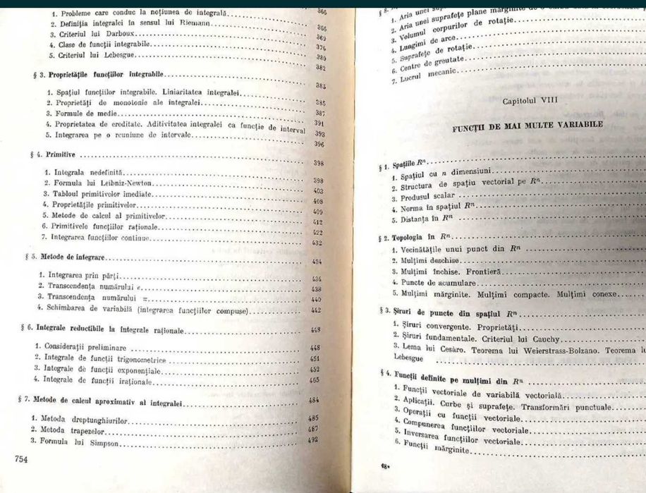 Analiza matematica vol 1 si 2