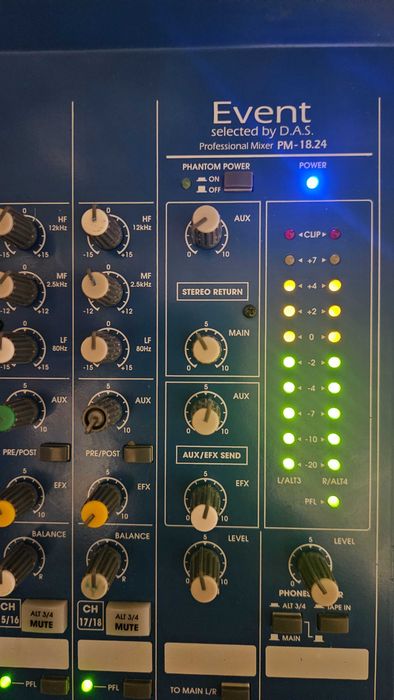 Event Professional mixer PM 18.24 made in KOREA
