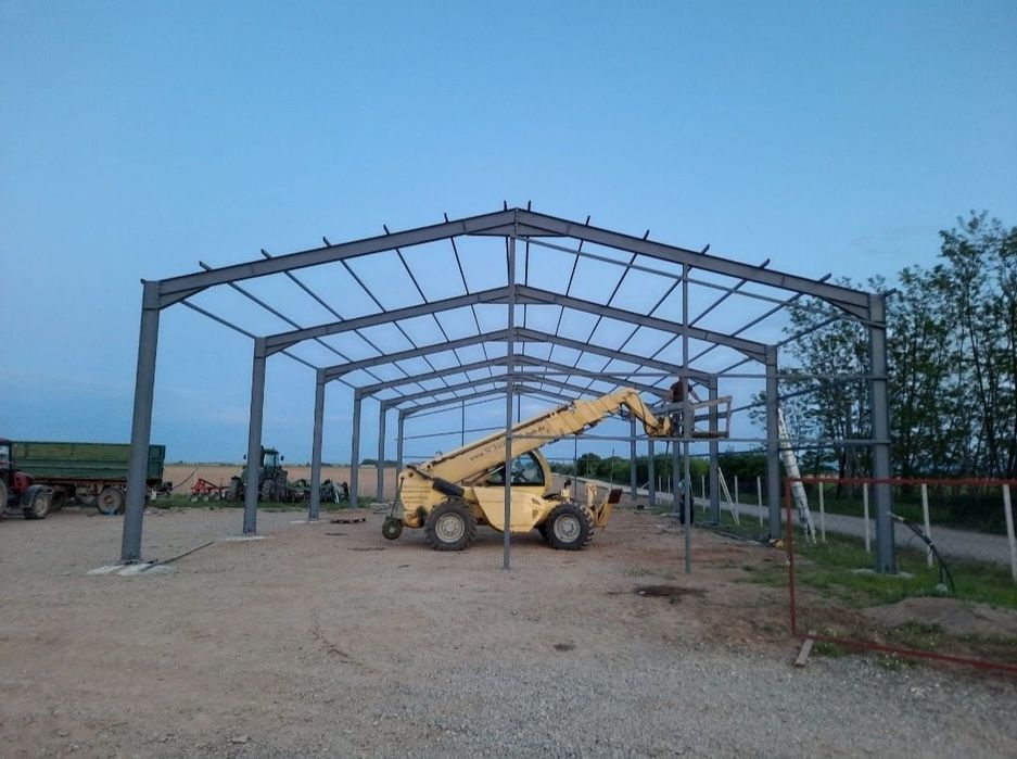 Structuri metalice si hale 10X20X5h     12X25X4h.    15X30X4h