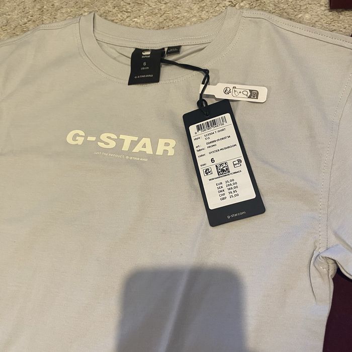 Оригинална детска тениска G-Star RAW - размер 116-122