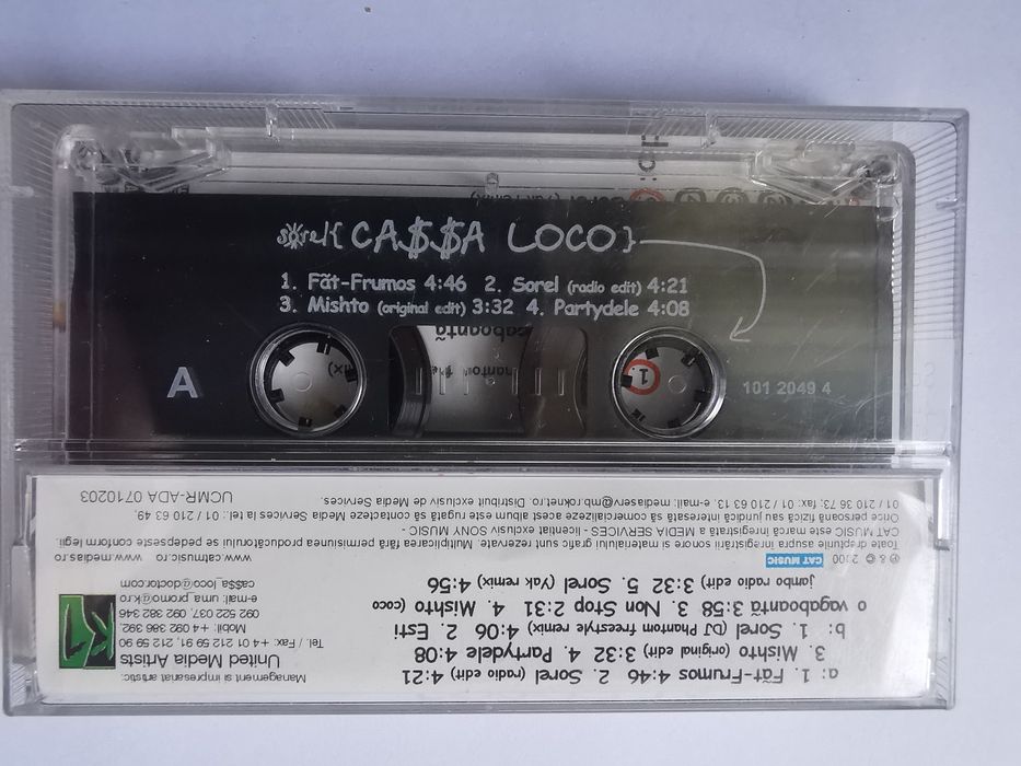 Caseta audio muzica Românească Cassa Loco