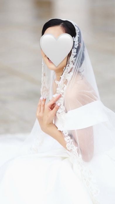 Шикарное свадебное платье