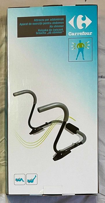 ab slimmer carrefour nefolosit nedesfacut neasamblat complet in cutia originala