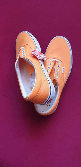 Tenisi Vans portocaliu neon