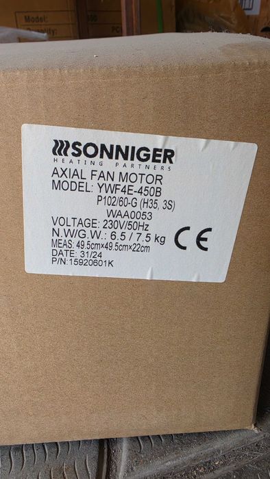 Сонингер Axial Fan Motor model: YWF4E-450B