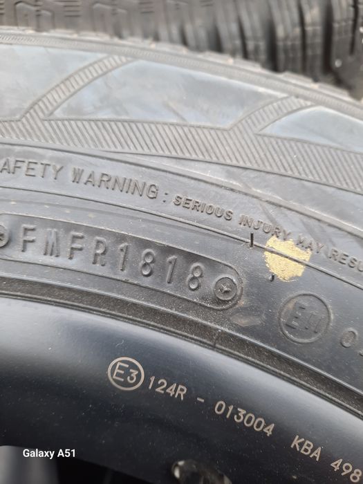 Ляти джанти с гуми 5×110,17цола