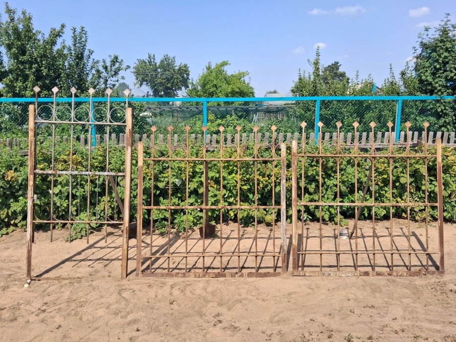 Ворота с калиткай