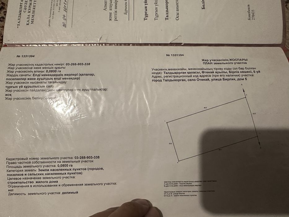 Участок 8 соток.