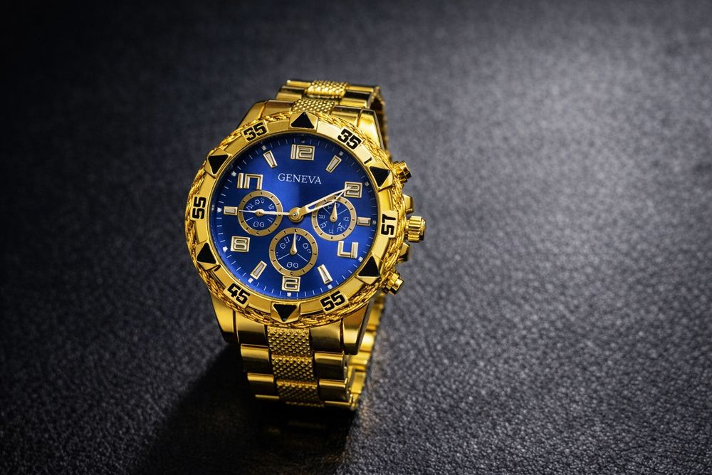 Ceas Geneva Quartz – Eleganță Clasică